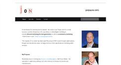 Desktop Screenshot of jonpayne.com